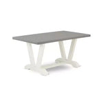 6-Piece Rectangle Natural Oak Finish Solid Wood Top Dining Table with 1-Bench, 4-Chairs