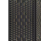 6 Panel Folding Room Divider Portable Privacy Screen Wave Fiber Room Partition for Home Office