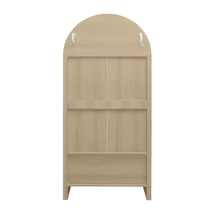 70.28in Tall Arched Kitchen Storage Display Cabinet, Farmhouse Pantry with Adjustable Shelves, Versatile Cupboard for Dining Room Living Room