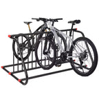 Commercial Floor Bike Rack Stand Heavy Duty,5/10 Bike Parking Rack,Steel Outdoor Bike Rack for Garages,Stores,Schools,Solid & Easy to Assemble