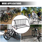 Commercial Floor Bike Rack Stand Heavy Duty,5/10 Bike Parking Rack,Steel Outdoor Bike Rack for Garages,Stores,Schools,Solid & Easy to Assemble