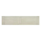 Mediterranean Style Rectangle Wood Long Console Table with Drawers and Shelf