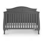 Camden 4-in-1 Convertible Crib, Converts to Day Bed, Toddler Bed and Full Size Bed, 3 Mattress Positions, Baby Safe Finish