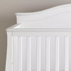 Camden 4-in-1 Convertible Crib, Converts to Day Bed, Toddler Bed and Full Size Bed, 3 Mattress Positions, Baby Safe Finish