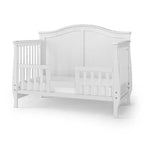 Camden 4-in-1 Convertible Crib, Converts to Day Bed, Toddler Bed and Full Size Bed, 3 Mattress Positions, Baby Safe Finish