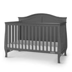 Camden 4-in-1 Convertible Crib, Converts to Day Bed, Toddler Bed and Full Size Bed, 3 Mattress Positions, Baby Safe Finish