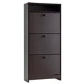 Slim Shoe Storage, Trendy Shoe Rack with 3 Large Fold-Out Drawers & a Spacious Top Surface