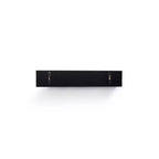 18.11 Black Floating Shelf C invisible-bracket wood wall mount, perfect bathroom/bedroom/kitchen dcor or book/plant display, easy install.