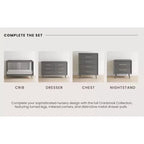 6-Drawer Cranbrook Double Dresser for Nursery or Bedroom, Anti-Tip Kit Included to Prevent Tipping, Non-Toxic, Baby Safe Finish
