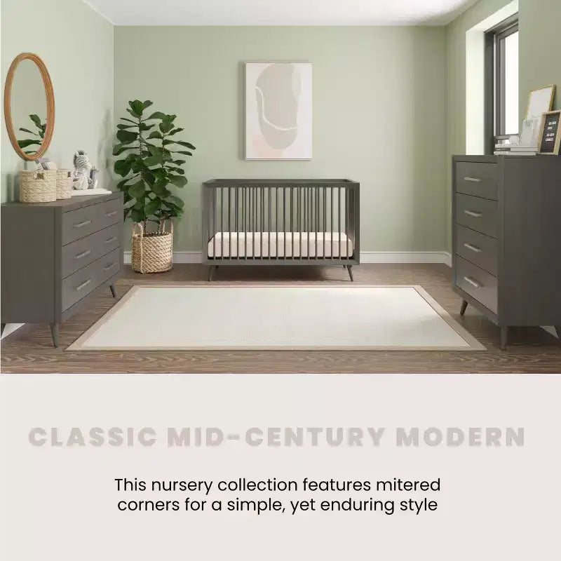 6-Drawer Cranbrook Double Dresser for Nursery or Bedroom, Anti-Tip Kit Included to Prevent Tipping, Non-Toxic, Baby Safe Finish