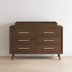 6-Drawer Cranbrook Double Dresser for Nursery or Bedroom, Anti-Tip Kit Included to Prevent Tipping, Non-Toxic, Baby Safe Finish