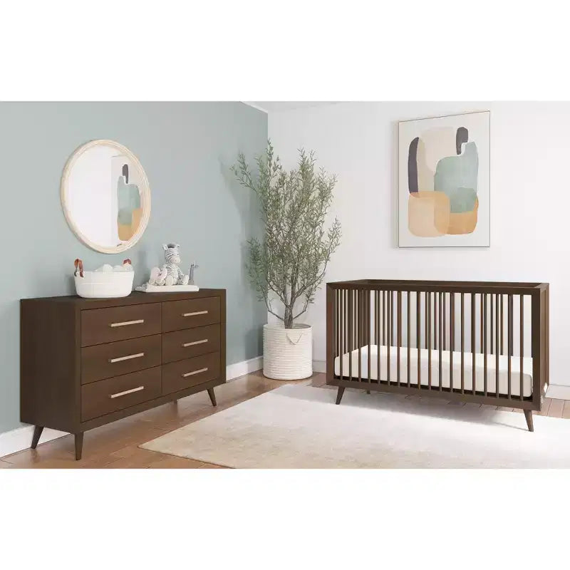 6-Drawer Cranbrook Double Dresser for Nursery or Bedroom, Anti-Tip Kit Included to Prevent Tipping, Non-Toxic, Baby Safe Finish