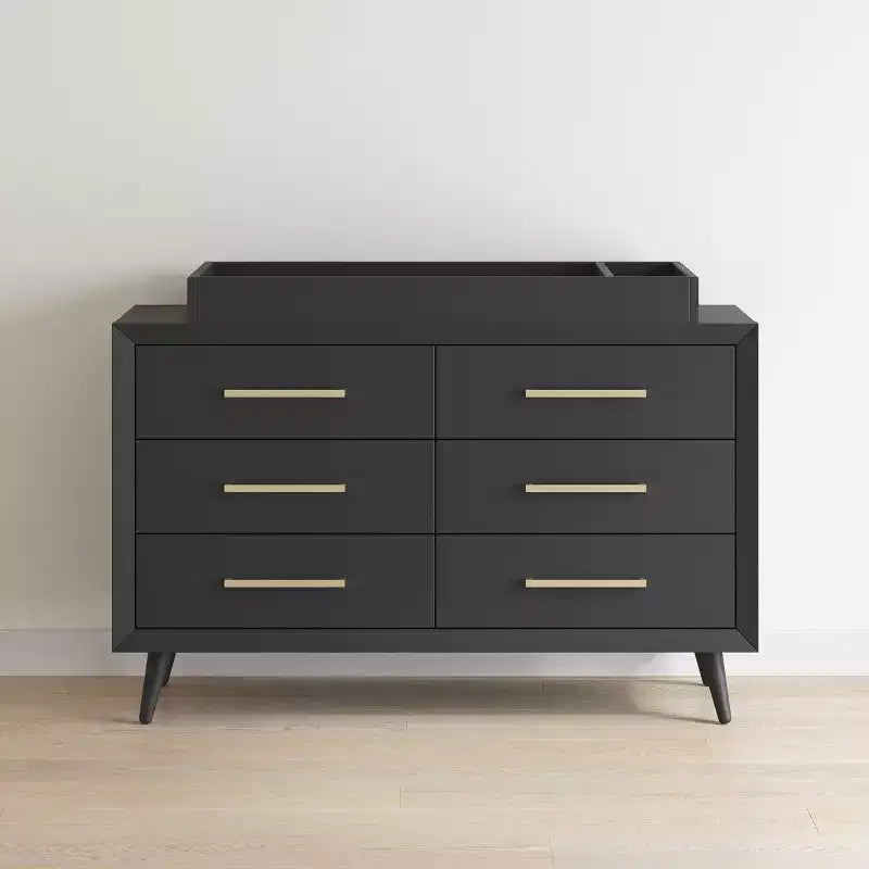 6-Drawer Cranbrook Double Dresser for Nursery or Bedroom, Anti-Tip Kit Included to Prevent Tipping, Non-Toxic, Baby Safe Finish